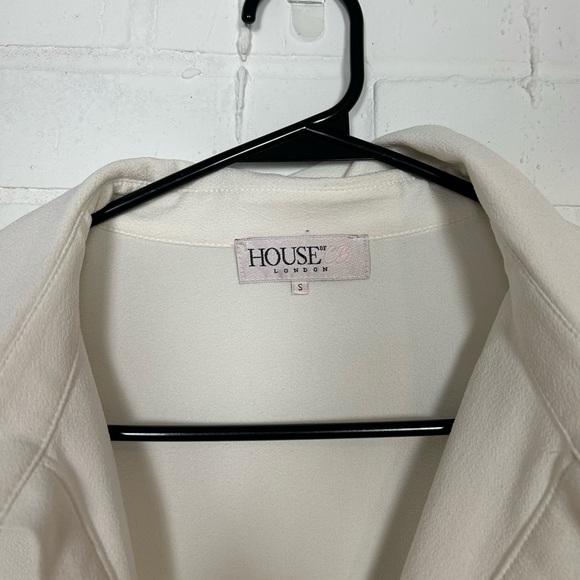 House Of CB Assata White Shirt Dress - Picture 9 of 12